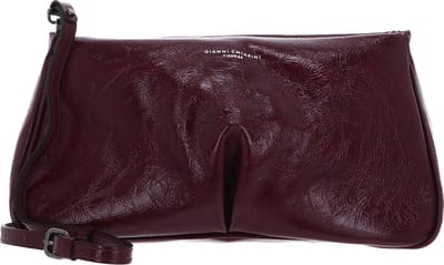 GIANNI CHIARINI Leren Schoudertas Celeste Crossbody Bag Red Beet Wijnrood