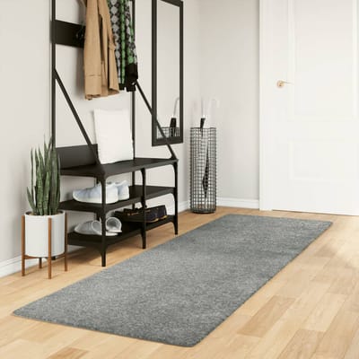 vidaXL - Vloerkleed - PAMPLONA - shaggy - hoogpolig - modern - 80x250 - cm - groen