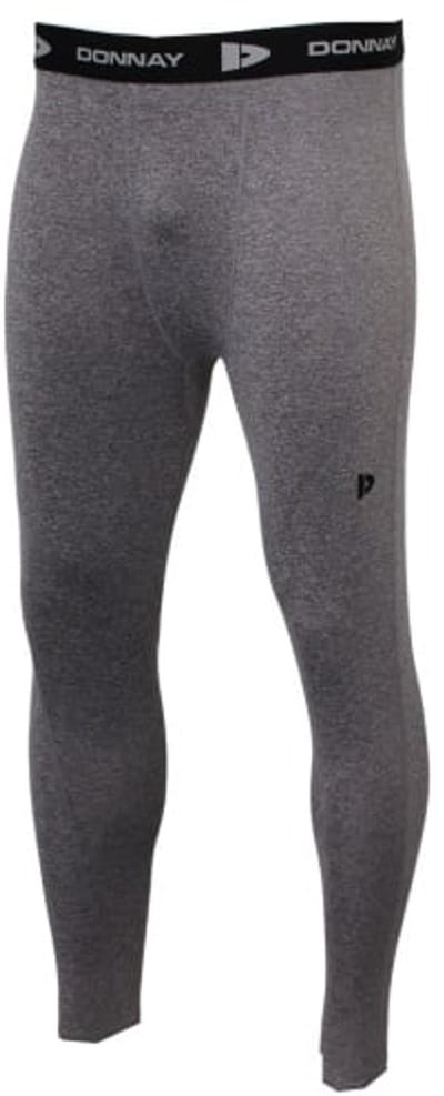 Donnay - Compressie Legging - Thermo/Sportlegging - Heren - Charcoal-marl (037) - maat S