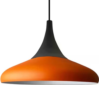 Bamyum Paladin Metalen Hanglamp Ø35cm, Moderne Oranje Hanglamp
