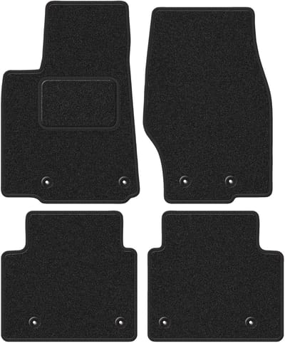 Wielganizator WLG-CARLUX-ANTHRA Serie - Autovloermatten - Antraciet - Voor Jeep Grand Cherokee 4xe SUV