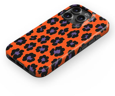 DripCase Luipaard Hoesje geschikt voor iPhone 16 Pro Max | Backcover met Mag | Hoesje met Dierenprint geschikt voor iPhone 16 Pro Max Bold Bite