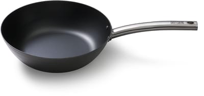 Skottsberg - Wokpan - Carbon Steel - Plaatstaal - Inductie - 28 cm - Alle warmtebronnen
