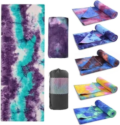 Non-Slip Yoga Handdoek voor Hot Yoga - Sneldrogend Microfiber, Zweetabsorberend en Ideaal voor Pilates en Gymgebruik