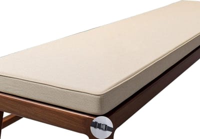 Bankkussen Tuin 100-200 Cm Extra Dik (5cm) Waterdicht Antislip - Verwijderbare Hoes Met Rits Voor Binnen/Buiten, Schommelstoel, Eetkamer, Gazon(Light Beige,200x55cm(78x22in))