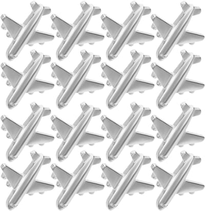 Cosensi - Push Pins - Metaal - Duurzaam en Multifunctioneel - 2x2cm - Kantoorbenodigdheden - Markeren en Bevestigen - Geschikt voor Fotomuur