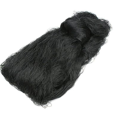 QTTVBTNA - Vogelnet - Nylon Gaas - Vogelbescherming - Tuinbescherming - Planten- en Gewasbescherming - Herbruikbaar - Bescherm Hekken, Moestuinen, Vijvers - Maaswijdte 5x5 cm - 7,5 x 15 m - Zwart
