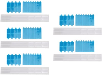 Dailygoods- Plakstickers - Zelfklevende Privacy Strip - Voor Laptop/Monitor - Duurzaam Plastic - Transparante Houder - Veelzijdig Gebruik - Privacyfilter