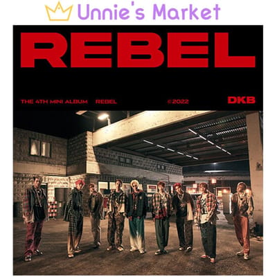 DKB - REBEL / 3e Mini Album no poster red