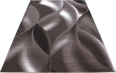 Modern laagpolig vloerkleed Plus - bruin 8008 - 200x290 cm