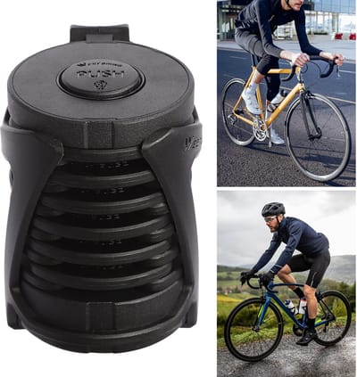 Vouwslot - Cijferslot Fiets - Fiets Beveiligen - Hoge Diefstalbeveiliging - 88 cm - Zwart