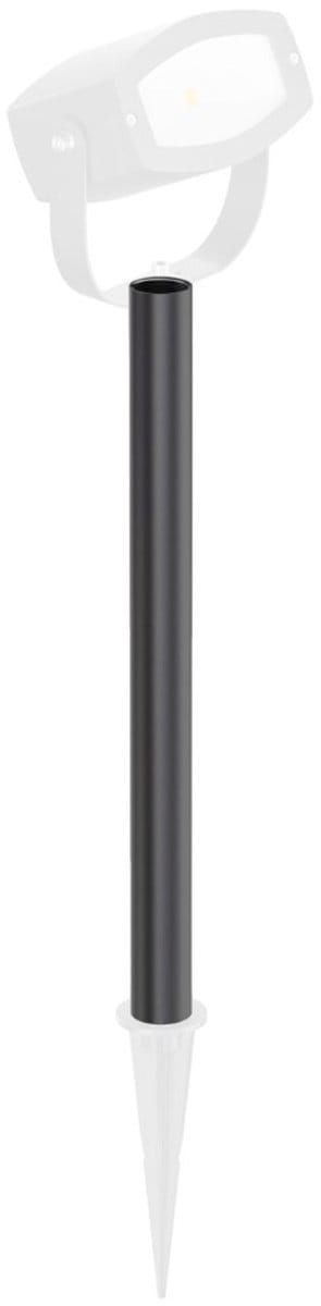 Afstandsstuk voor tuinspot met grondpen – 400 mm – zwart
