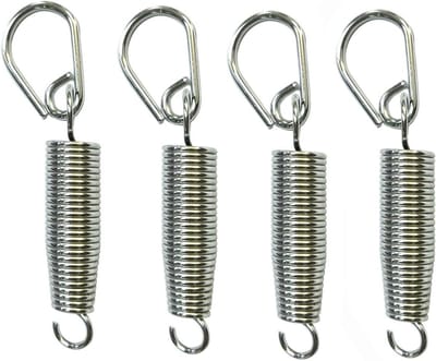 Trapveren Set - Drumveer Pedaalveer - Percussie Onderdelen - Roestvrij Staal - 6 cm - Zilver