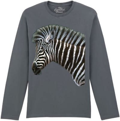 Zebra Foal The Coloured House Longsleeve T-shirt XXL