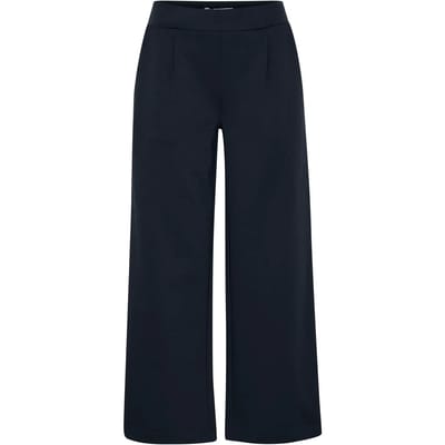 b.young - BYRIZETTA WIDE PANTS CROPPED M - Dames - Regular fit jeans