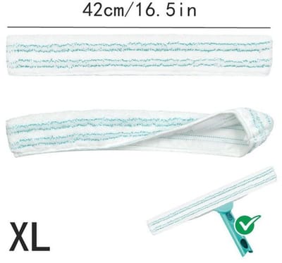 Geschikt voor liffy Leifheit Wiper 3in1 raamreiniger XL reservedoek microvezel accessoires per 2 stuks