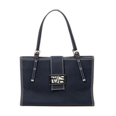 Vintage FF Marble Tote   schoudertas
