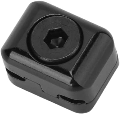 Cosensi - Metalen Klem - Kabelbevestiging - Duurzaam en Betrouwbaar - Zwart - Vibration Reduction - Ideaal voor Boogonderhoud - 1 Stuk