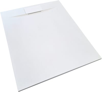 LINEA UNO - Berka 120x100 cm - Mat wit - Douchebak - - 991215