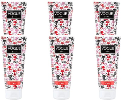 Voque Girl Cats - Douchegel - Zacht Voor Je Huid - Energiek Gevoel - Voordeelpakket 6x 200ml