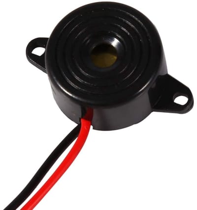 Dailygoody - DC 12V Zoemer Alarm - Piezo Elektronische Zoemer - Continu geluid - Zwart - Alarm Ringer - Geluidsniveau 95dB - Geschikt voor diverse app
