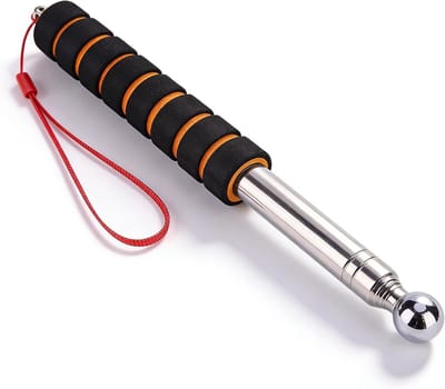 SnelShoppen - Home Inspectie Hamer - 130cm Telescopische Hamer voor Muren en Plafonds - Geluidsdetectie en Schokbestendig - Ideaal voor Huizeninspecti