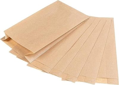 Dailygoods- Papieren Zakken 1000 Stuks - Bruin - 18 x 35 cm - Milieuvriendelijk - Verpakking voor Snoep/Lunch - Recyclebaar Kraftpapier - Verpakkingszakken
