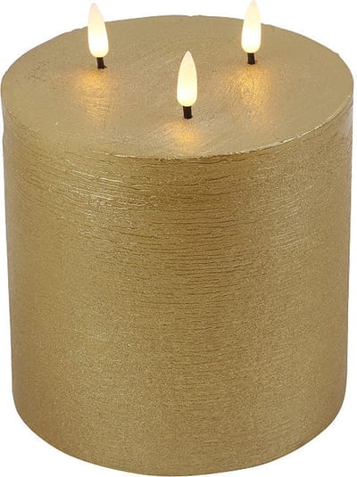 Countryfield LED stompkaars goud 15x15x17,5cm decoratief speelgoed.