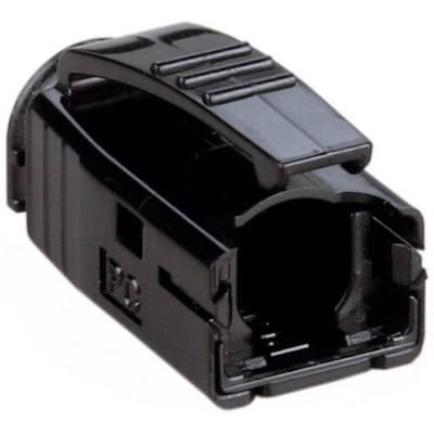 Metz Connect 1401008202-E knikbescherming voor RJ45-connector zwart 1401008202-E Wartelbehuizing Zwart 10 stuk(s)