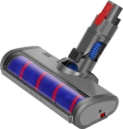 Stofzuiger Mondstuk Zuigmond voor Dyson Steelstofzuiger - LED Licht Wasbaar Geschikt voor Dyson Stofzuiger V7 / V8 / V10 / V11 en V15 Series - Dyson accessoires