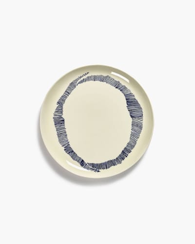 Serax - Ottolenghi Feast - Bord L - Wit/Blauw - 26 Ø - 2 stuks