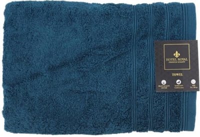 DONZA - Hotel Badhanddoek Blauw 70x140 cm - Superzacht Gekamd katoen / 550 GSM Zware kwaliteit Badhanddoek - Hotel badlaken - badhandoek - Super soft - Towels - serviette de bain -