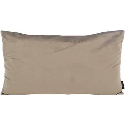 Gek op kussens! Sierkussen velvet taupe long | 30 x 50 cm | velvet/polyester