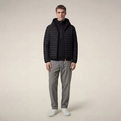 Blazer Save The Duck D32775M STOP22 - DUNCAN-10000 BLACK