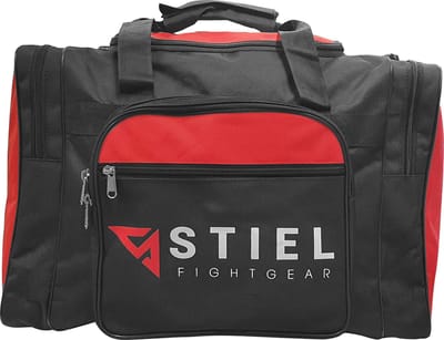 Stiel Sporttas - Small - Zwart met Rood - 50 x 38 x 28cm