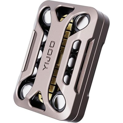 Oneindige Positie Metalen Fidget Slider Stemvork Structuur Onbeperkte Beweging Haptische Feedback EDC Stressverlichtend Speelgoed voor Volwassenen