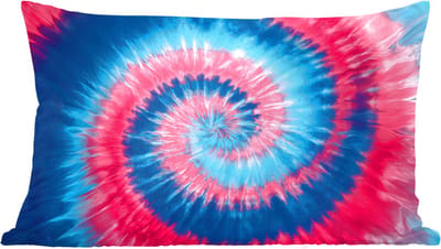 Sierkussens - Kussentjes Woonkamer - 60x40 cm - Spiraal - Roze - Draaiend