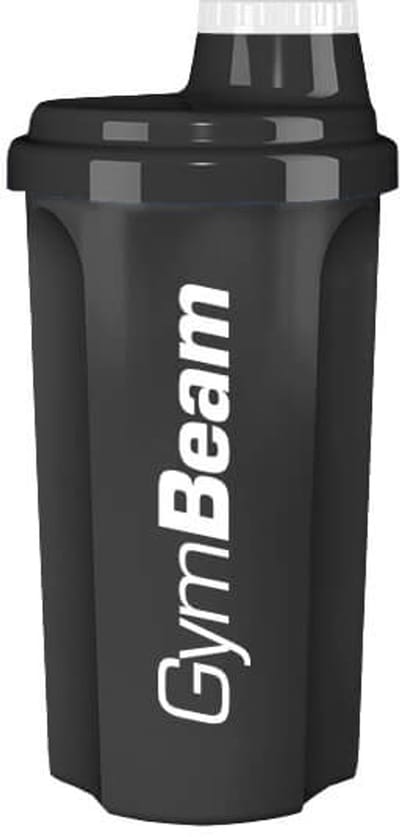 GymBeam Zwarte Shaker 700 ml
