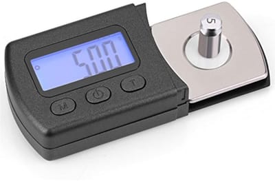 Dailygoody - LCD Digital Cartridge Stylus Tester - Precisie Weegschaal - 0.01g - Voor Platen - Met Kalibratiegewicht - Voor Audio Enthousiastelingen
