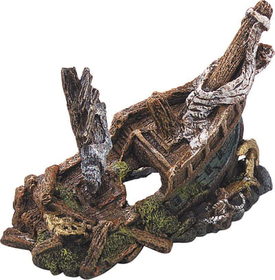 Aqua Della - Aquariumdecoratie - Vissen - Galleon Wreck L - 22x11x15,5cm - 1st