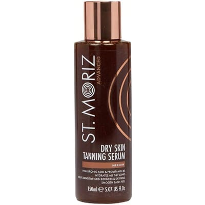 Advanced Dry Skin Gradual Tanning Serum 150 ml – Tanning Serum, Gradual Tan, For Dry Skin, Medium, Hyaluronic Acid, Suitable For Daily Skincare Routine