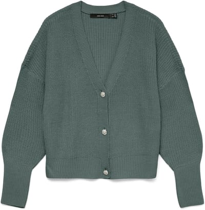 VERO MODA - VMLEALIGHT LS V-NECK JEWEL CARDIGAN NOOS - Dames - Cardigans
