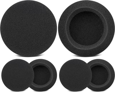 Vervangende Oorkussens voor Logitech H340 Headsets - Zacht en Duurzaam Schuim, Set van 6, Comfortabel Geluid en Perfecte Pasvorm