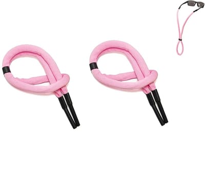 2-stuks Brillenbandje - Zonnebrilbandje - Universeel Verstelbaar Brillenkoord - Sport Brilband -33x1cm - Antislip - Verstelbaar - Unisex - Geschikt voor buitensporten zoals zeilen, surfen, zwemmen, fietsen, wandelen, etc. - Roze