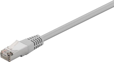 Goobay CAT 5e Patch Cable, F/UTP, grey 1 m