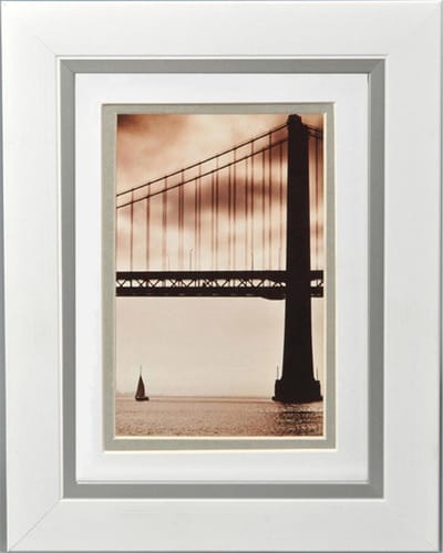 Fotolijst - Henzo - Frisco Bay - Fotomaat 13x18 cm - Wit