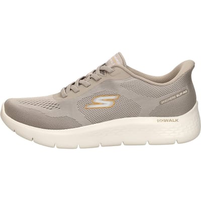Skechers Go Walk Flex Instappers beige - Sneakers - Unisex