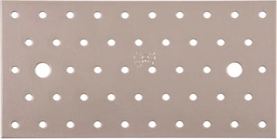 Geperforeerde Plaat - Decoratieve Plaat - Constructie Verfraaien - Weerbestendige Coating - 20 x 10 x 0.2 cm - Parelbeige
