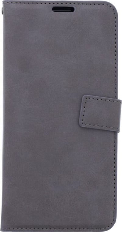 LuxeBass Telefoon Wallet Bookcase geschikt voor Oppo A52 / A72 / A92 - Kunstleer - Siliconen Houder - Magnetische sluiten - Zilver gsm hoesje - telefoonhoes - telefoonhoesjes - telefoonhoes - gsm hoes - telefoonhoesje