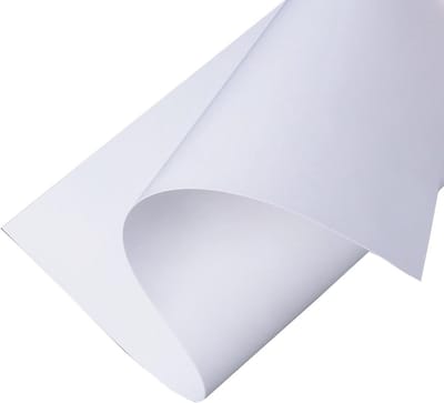 Matte PP Kunststof Plaat - Polypropyleen Paneel - Doe-het-zelf Projecten - Dubbelzijdige Matte Afwerking - 210x297mm 3 stuks - Wit